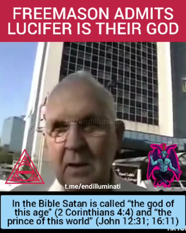 Jewish Cult Freemasons is Satanic