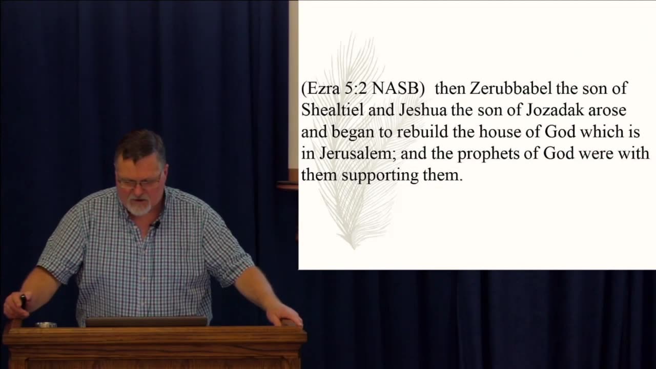 Ezra 5 - Haggai and Zechariah are the same two prophets that wrote the two books in the Tanakh. 2023