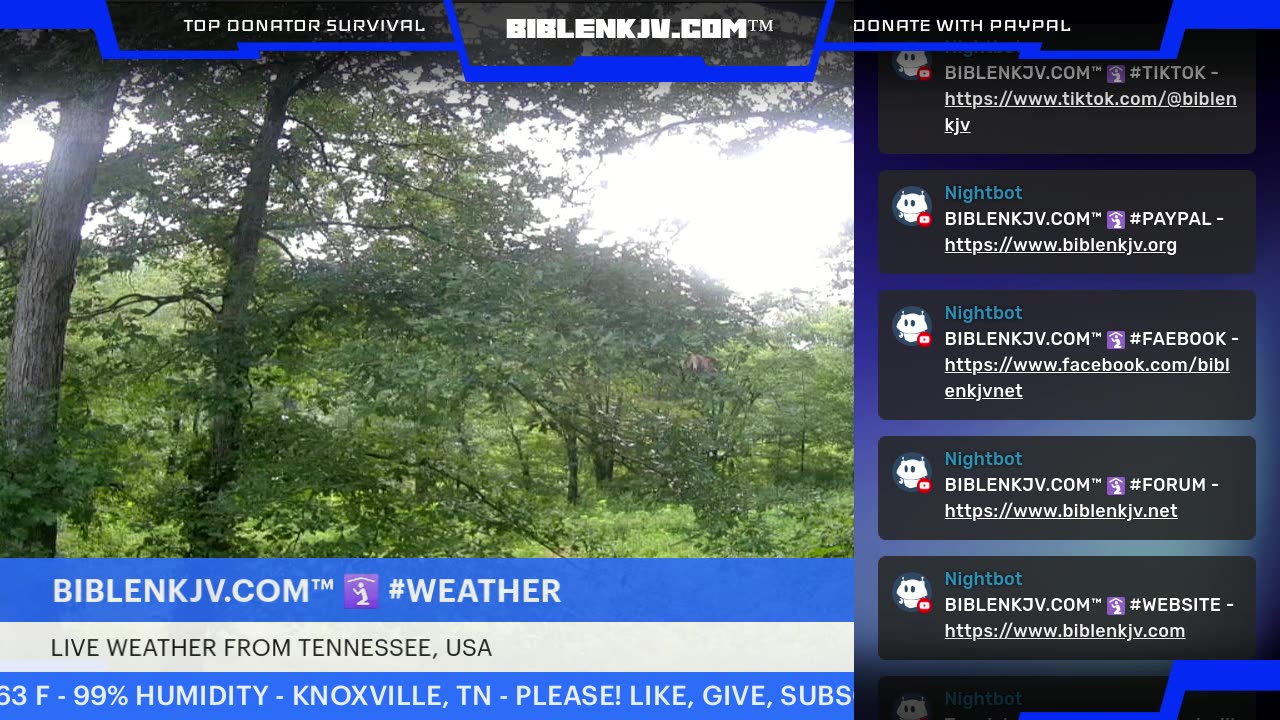 BIBLENKJV.COM™ 🛐 08/3/2025 #LIVE #WEATHER #KNOXVILLE