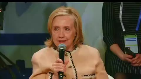 Hillary Clinton’s 'Women’s Rights' Panel Kicks Off with a Man Pretending to Be a Woman