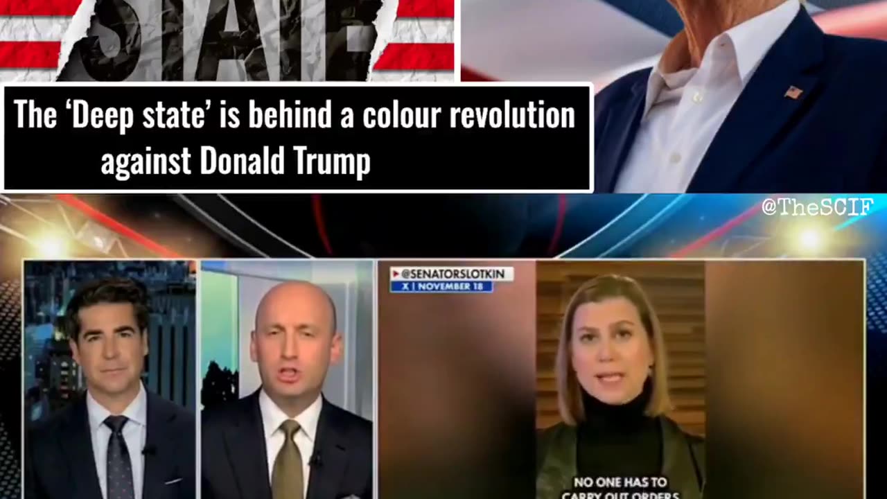 The DEEP STATE is actively engaged in an operational COLOR REVOLUTION against The USA