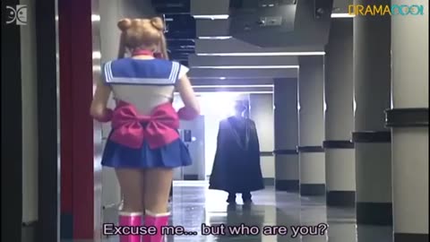 Usagi & Mamoru sailor moon live action act 38 Usagi talks to the princess and tells how meet Mamoru