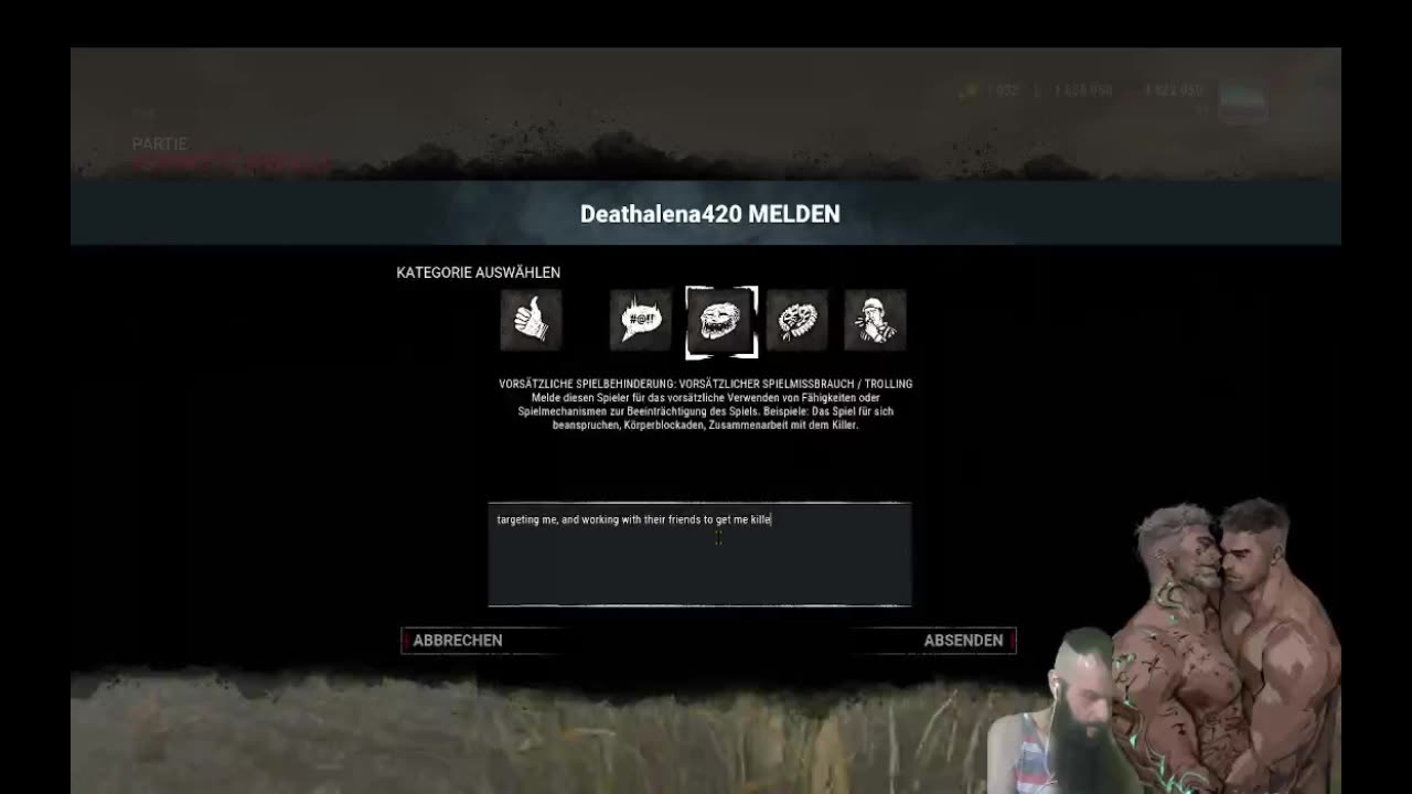 3 Sables Targeting me. User names are: TurtleTrain9088, Sir Gerald Garfunkle, & Deathalena420