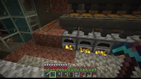 Minecraft. Hanging out Prepping Land and Starting a Build.