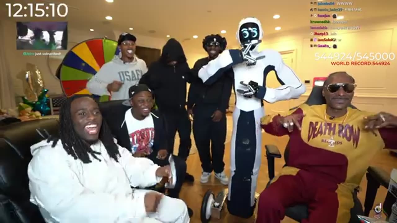 Snoop Dogg Gifts Kai Cenat A Robot!