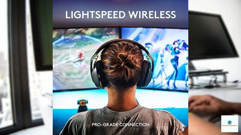 Logitech G435 LIGHTSPEED Wireless Bluetooth Gaming Headset - Lightweight, built-in mics, 1