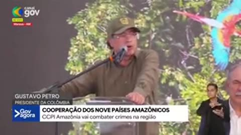 Lulaladrão participa da inauguração do Centro de Cooperação Policial Internacional da Amazônia. 2025/09/09