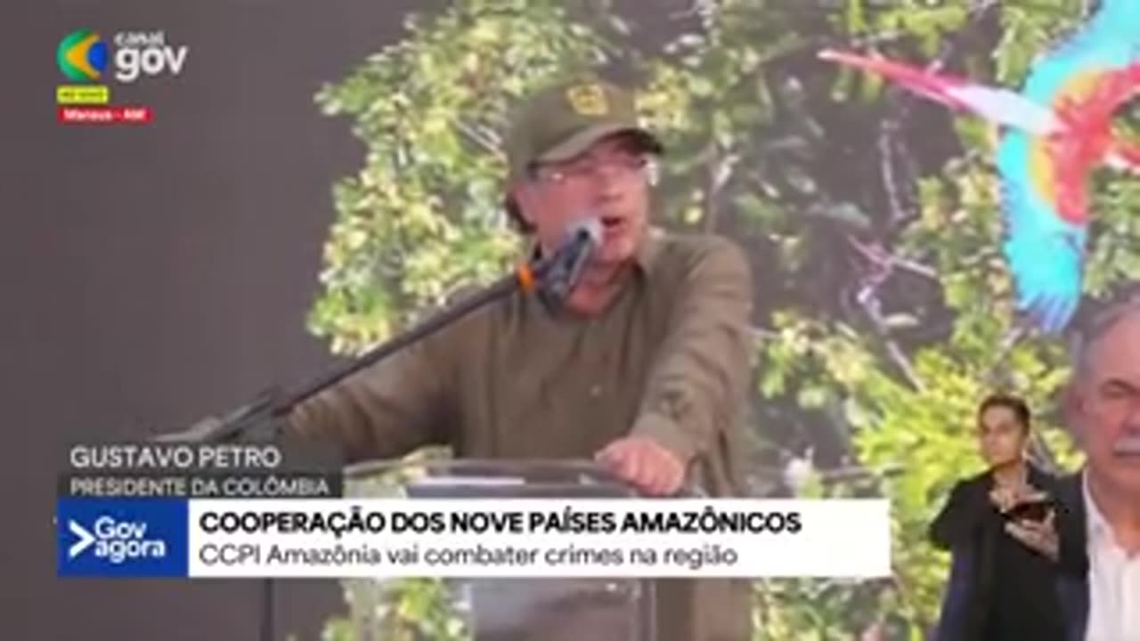 Lulaladrão participa da inauguração do Centro de Cooperação Policial Internacional da Amazônia. 2025/09/09