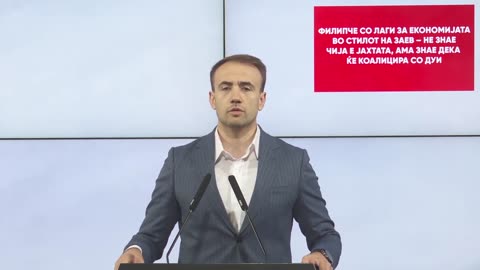 Стојаноски: Филипче со лаги за економијата во стилот на Заев