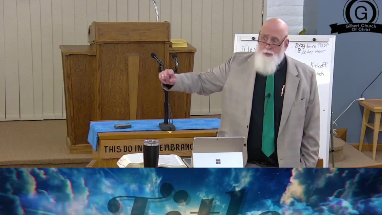 Sunday morning bible study