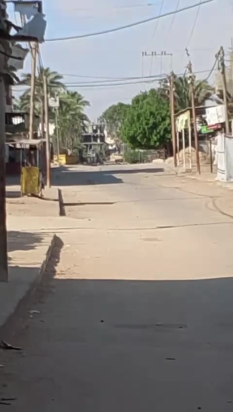 Israeli troops have launched their first ground operation in the Deir al-Balah region