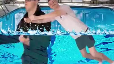When Younger Me Got Lazy In The Pool #Shorts