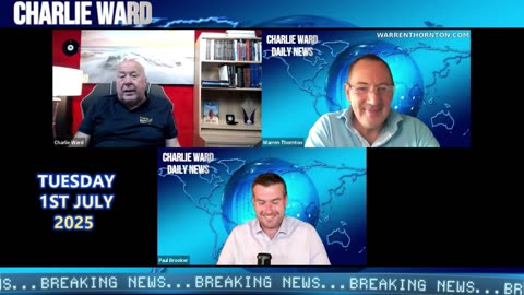 7/1/25 - CHARLIE WARD DAILY NEWS WITH CHARLIE WARD, PAUL BROOKER & WARREN THORNTON