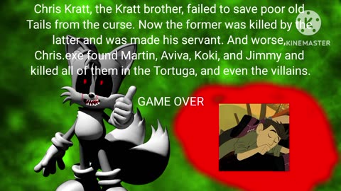 Tails.exe (Round 4) (English PC Bootleg) Continue & Game Over as Chris Kratt