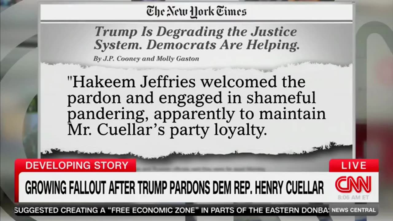 CNN Host Asks Hakeem Jeffries Why He Voted Present On Trump Impeachment