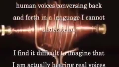 Actual recording of what Nilkola Tesla heard through his "spirit radio" in 1901.