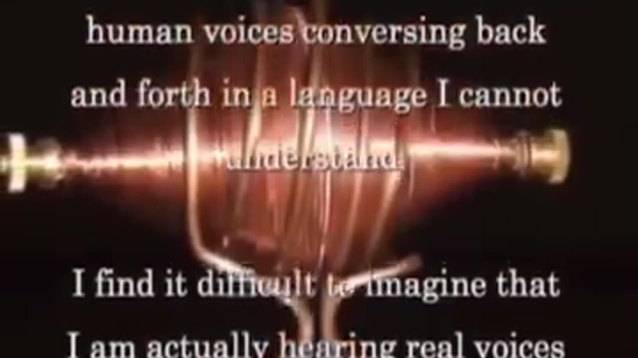 Actual recording of what Nilkola Tesla heard through his "spirit radio" in 1901.