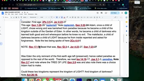 Gen 1:3-5 If the sun, moon,& stars are not made until the 4th day, What light and dark is this?#2