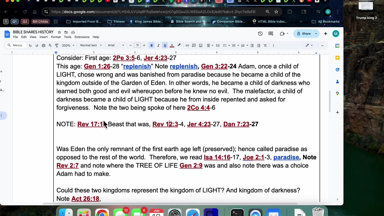 Gen 1:3-5 If the sun, moon,& stars are not made until the 4th day, What light and dark is this?#2