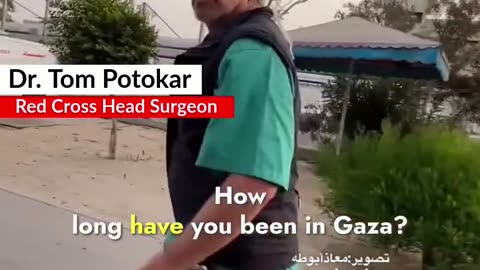 Prof. Dr. Tom Potokar, head surgeon of the International Committee of the Red Cross (ICRC)