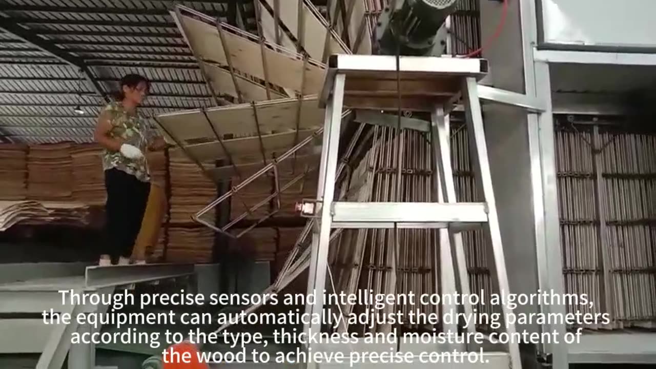 wood veneer dryer