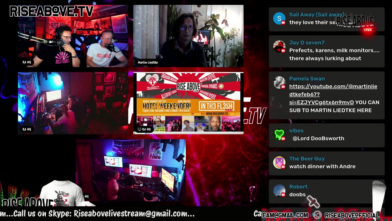 RISE ABOVE LIVE #149: Martin Liedtke
