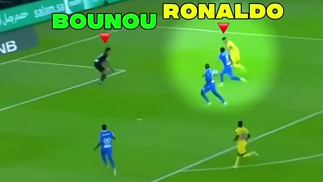 Ronaldo vs Bounou🥶🔥