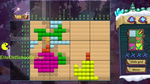 Adventure Mosaics Winter Holiday - Review and Walk-through - Level 20 - May 2025