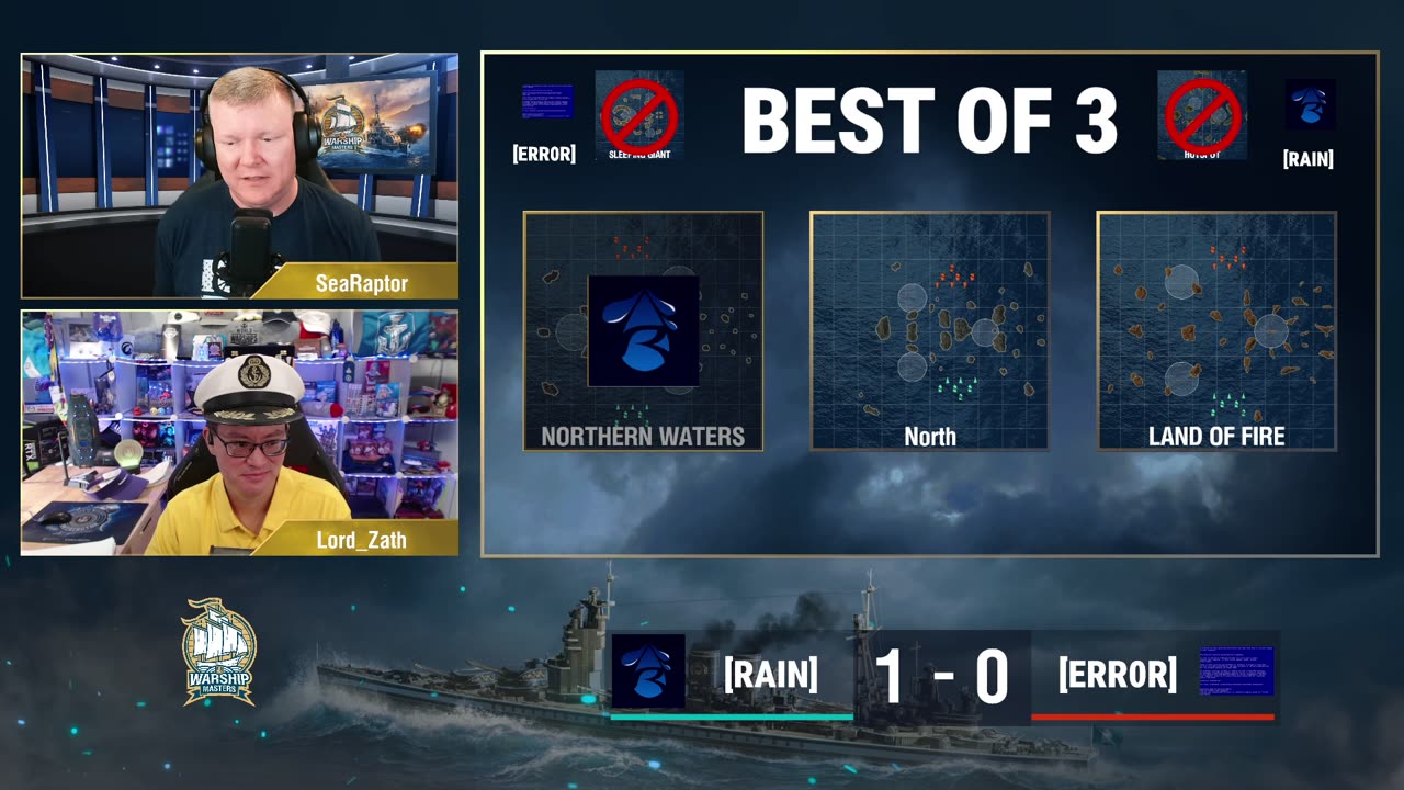 ⚓ World of Warships ⚓ Warship Masters 2025 - Day 3 [5 minute delay]