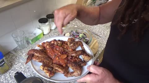 Cooking bloke. Eating DEAD BODIES is a Devine experience!