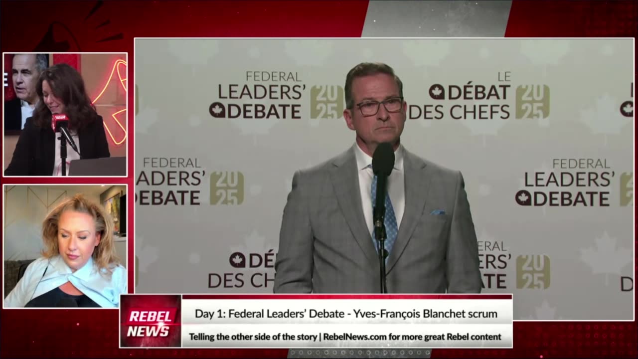 See all the questions Rebel News journalists asked on day 1 of the federal leaders' debate.