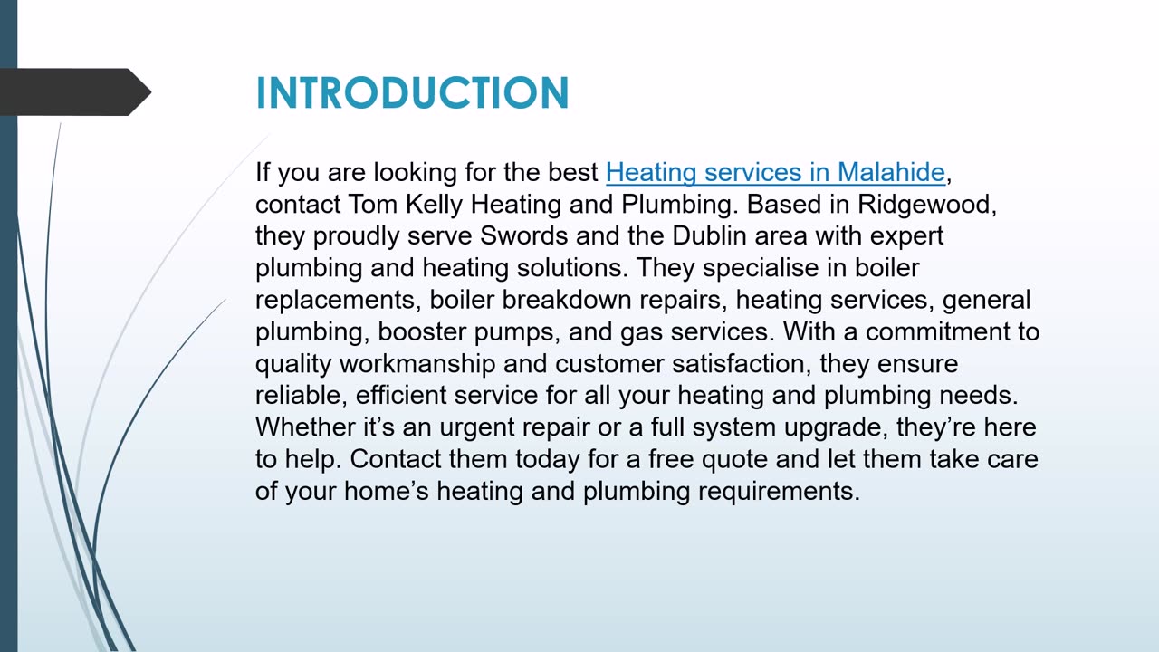Best Heating services in Malahide