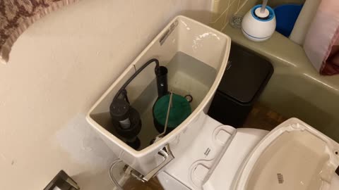 American Standard Champion 4 Toilet Running? Cheap & Easy Non-Wing Nut Flapper Seal Fix!
