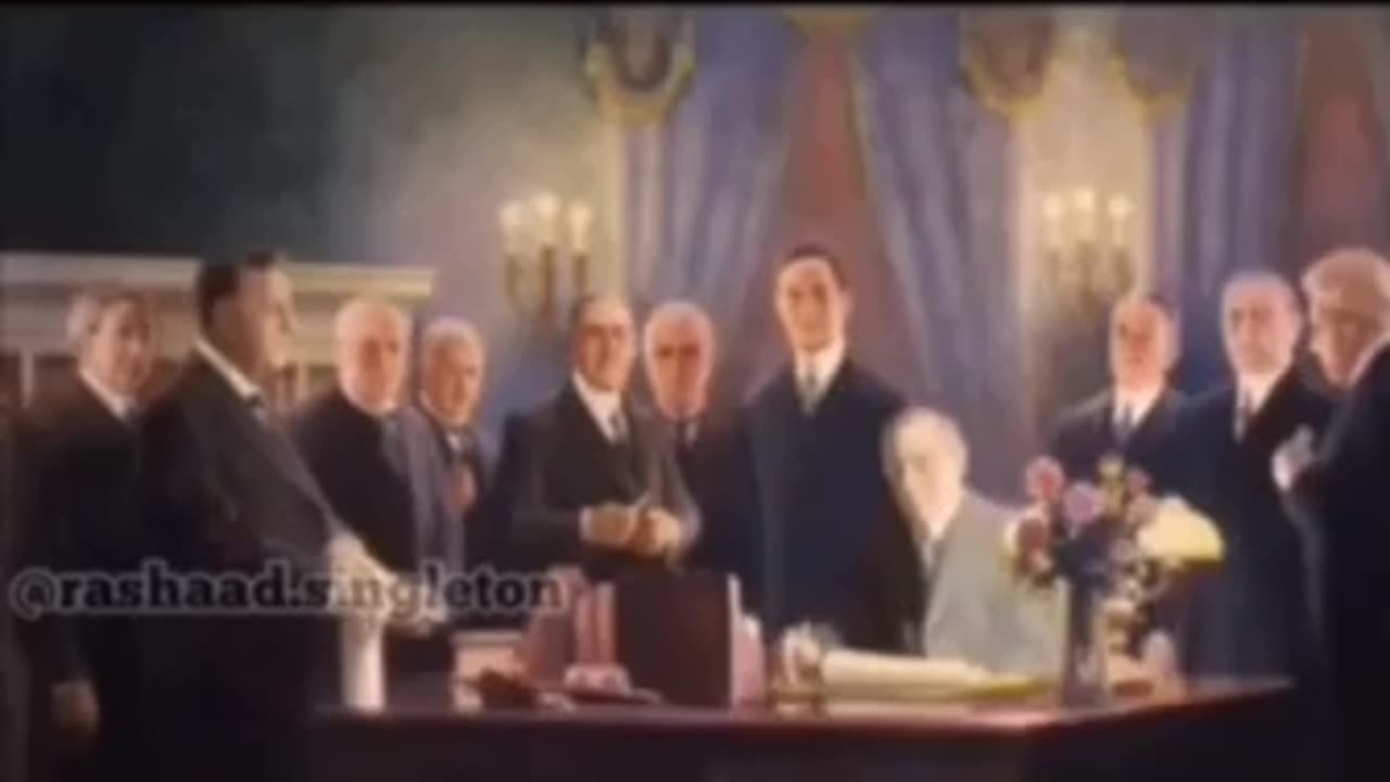 From Wilsons private papers