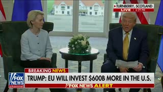 Trump Announces Trade Deal With The European Union