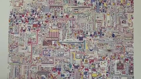 🎨😮 Watch This Artist Spend 11 Hours Creating Masterpiece! | FeedMyCuriosity