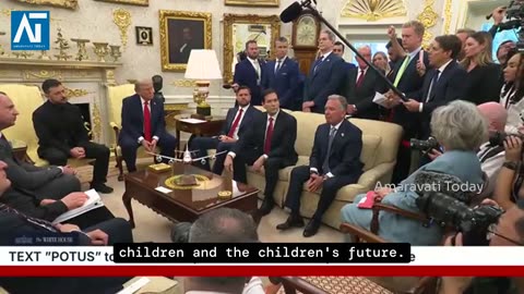 Trump Plans Zelenskyy-Putin Talks | Ukraine Peace Deal Push | Amaravati Today