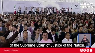 CDMX- La posesión de nuevos ministros de la Suprema Corte fue consagrada mediante un 👿CULTO PAGANO👿