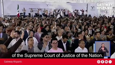 CDMX- La posesión de nuevos ministros de la Suprema Corte fue consagrada mediante un 👿CULTO PAGANO👿