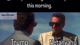 Breaking - Trump meets with Netanyahu LMAO
