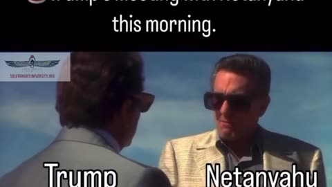 Breaking - Trump meets with Netanyahu LMAO