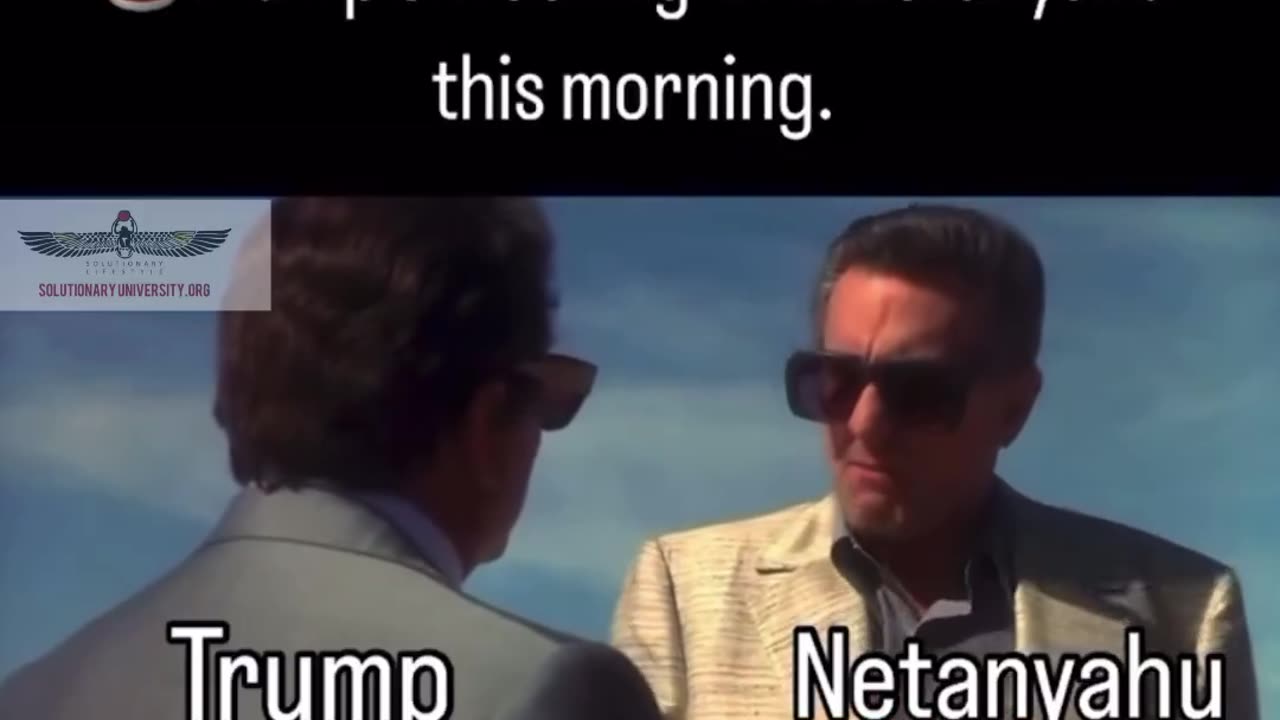Breaking - Trump meets with Netanyahu LMAO