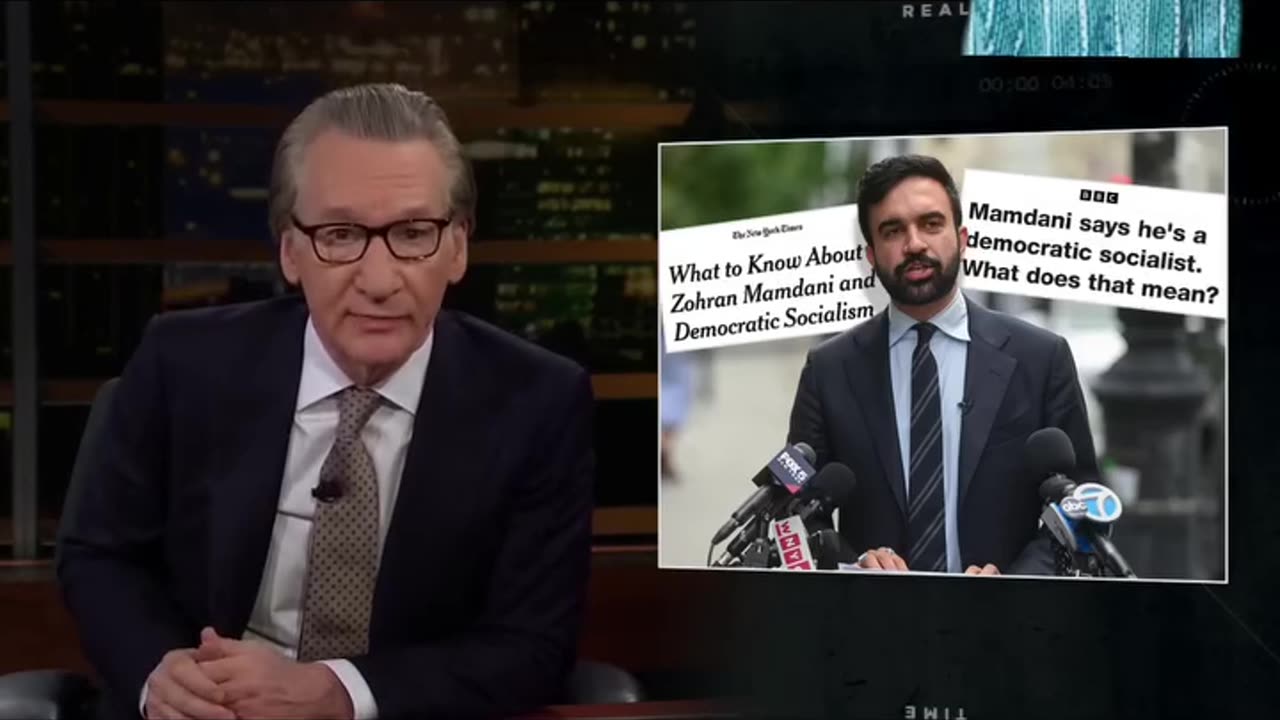 Bill Maher: NYC Mayor Mamdani is a commie.