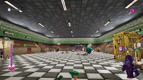 Checking out S.E.M.I with the crew