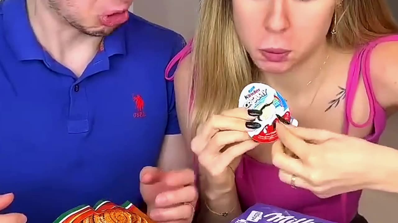 She_changed_all_his_good_candies_on_disgusting_😅👹FOLLOW FOR MORE FUN