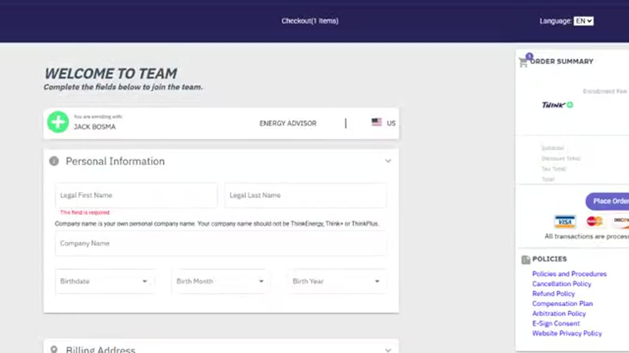 The Think Energy Advisor Opportunity