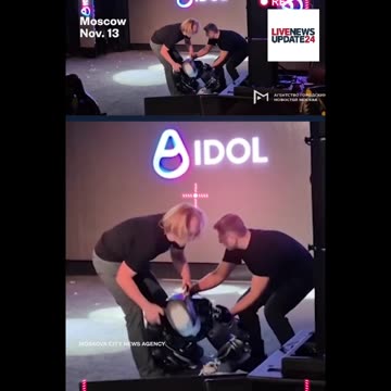 Russian AI Humanoid Robot Falls Face-Down During First Public Debut in Moscow