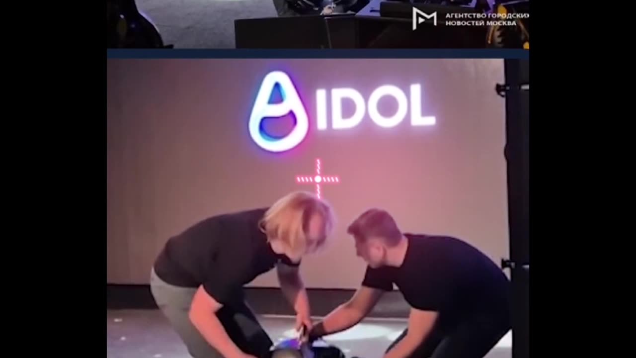 Russian AI Humanoid Robot Falls Face-Down During First Public Debut in Moscow