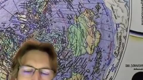 An Old German Ice Wall Map