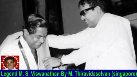 Legend M. S. Viswanathan By M. Thiravidaselvan (singapore) Vol 65 Kalaignar
